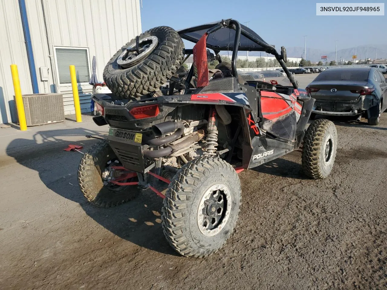 2018 Polaris Rzr Xp Turbo Eps Dynamix Edition VIN: 3NSVDL920JF948965 Lot: 70449984