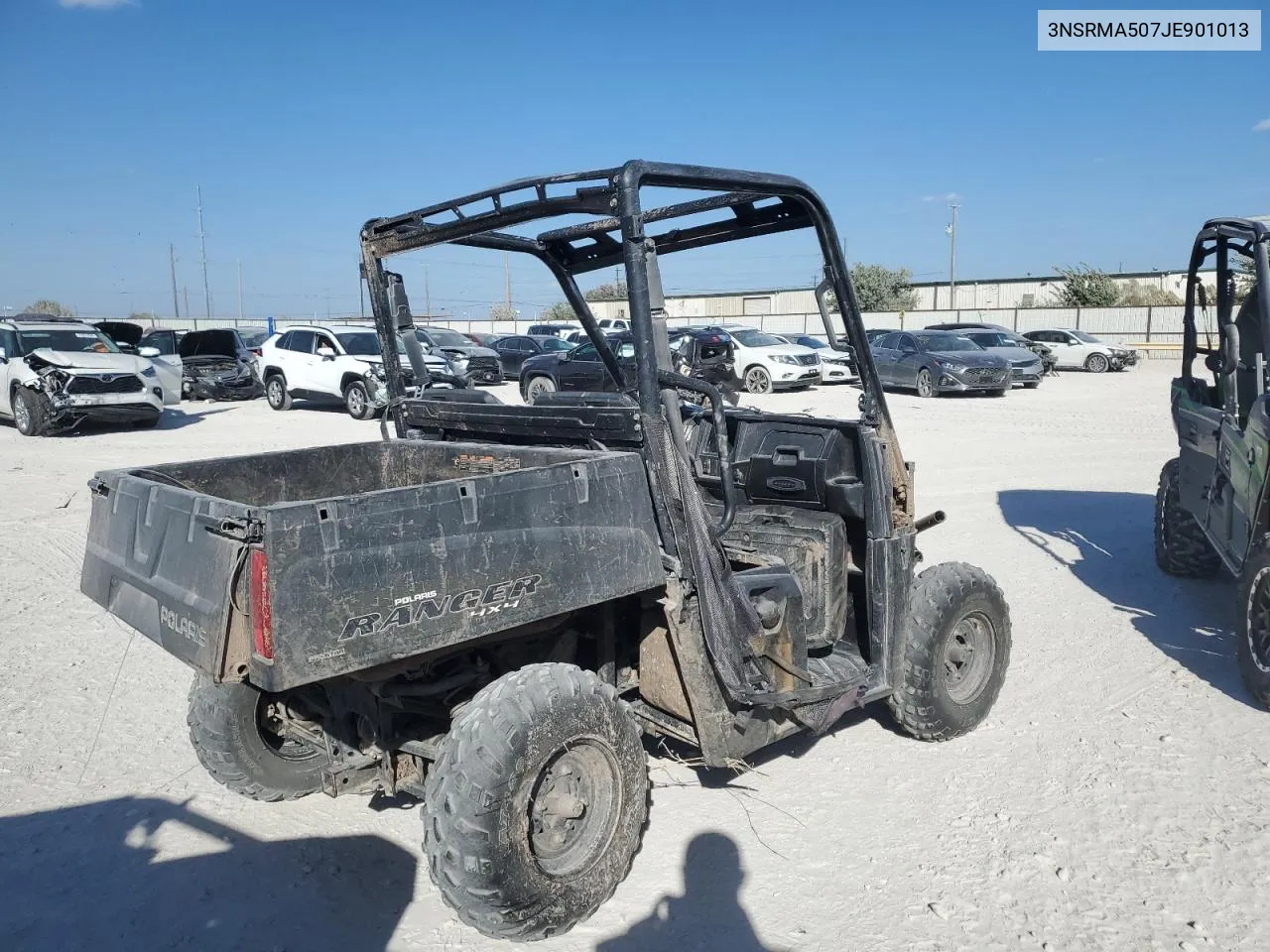 2018 Polaris Ranger 500 VIN: 3NSRMA507JE901013 Lot: 77336704