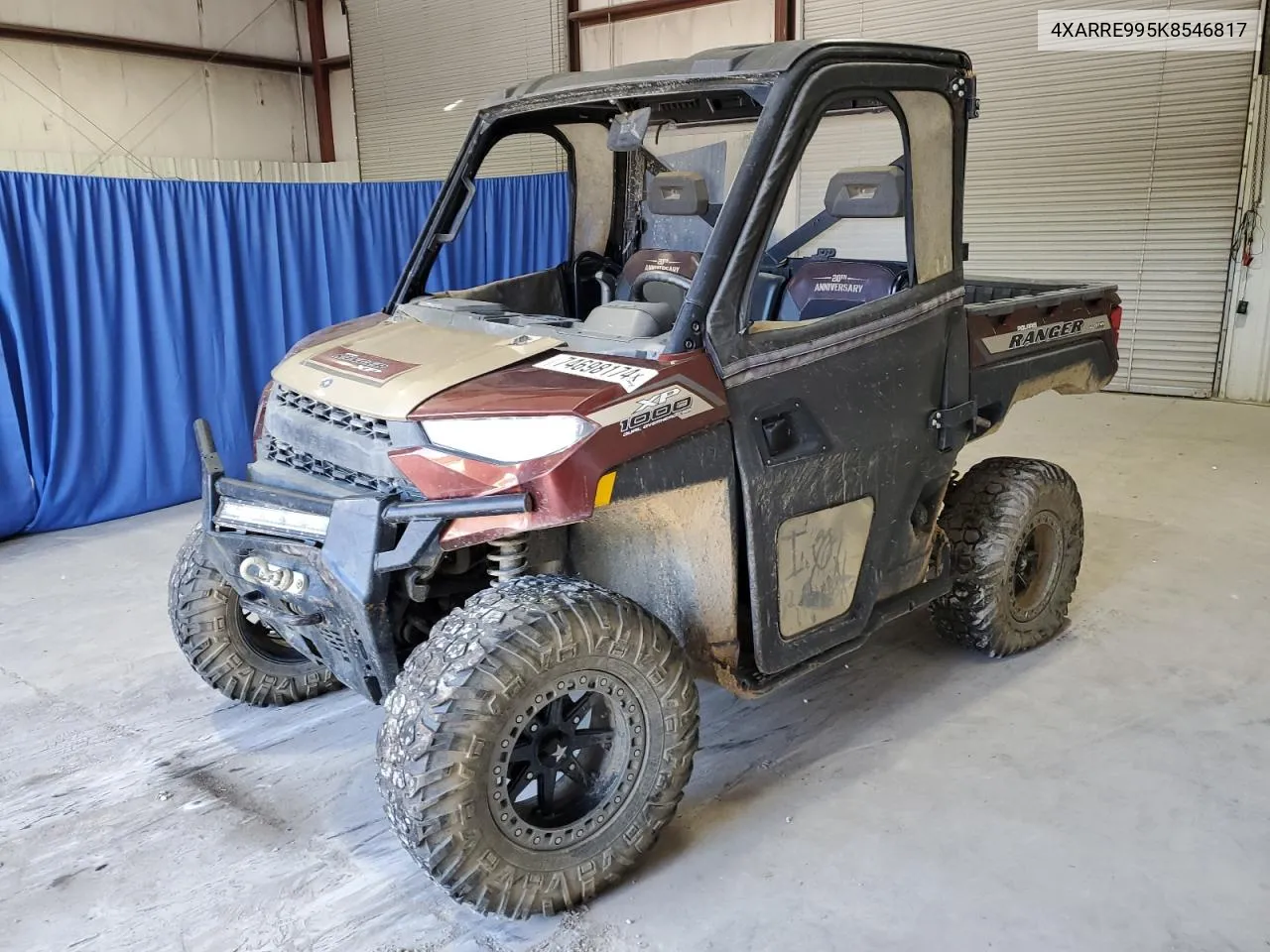 2019 Polaris Ranger Xp 1000 Eps VIN: 4XARRE995K8546817 Lot: 74698174