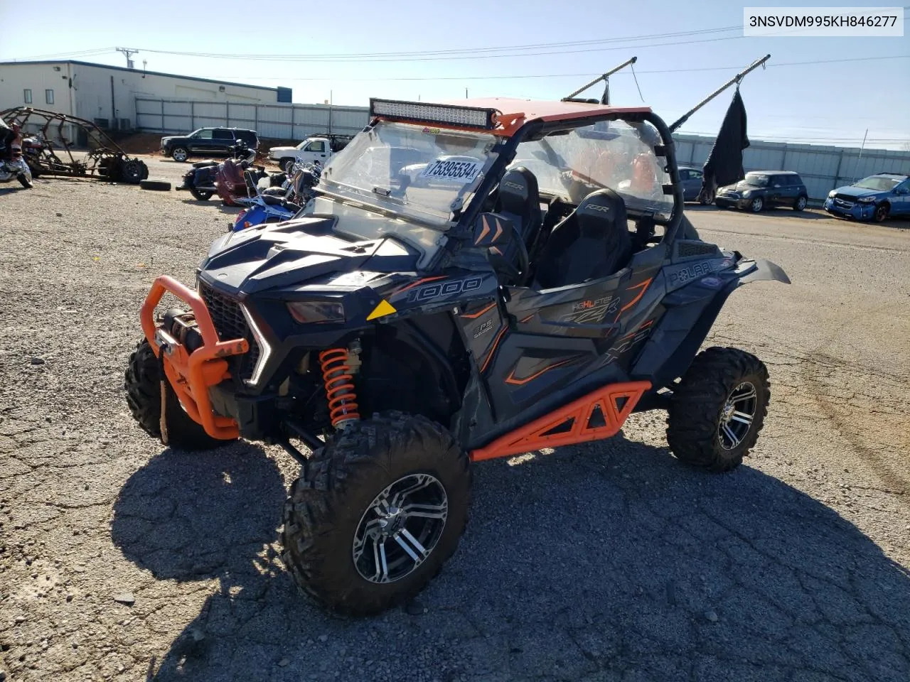 2019 Polaris Rzr Xp 1000 Eps High Lifter Edition VIN: 3NSVDM995KH846277 Lot: 75395534