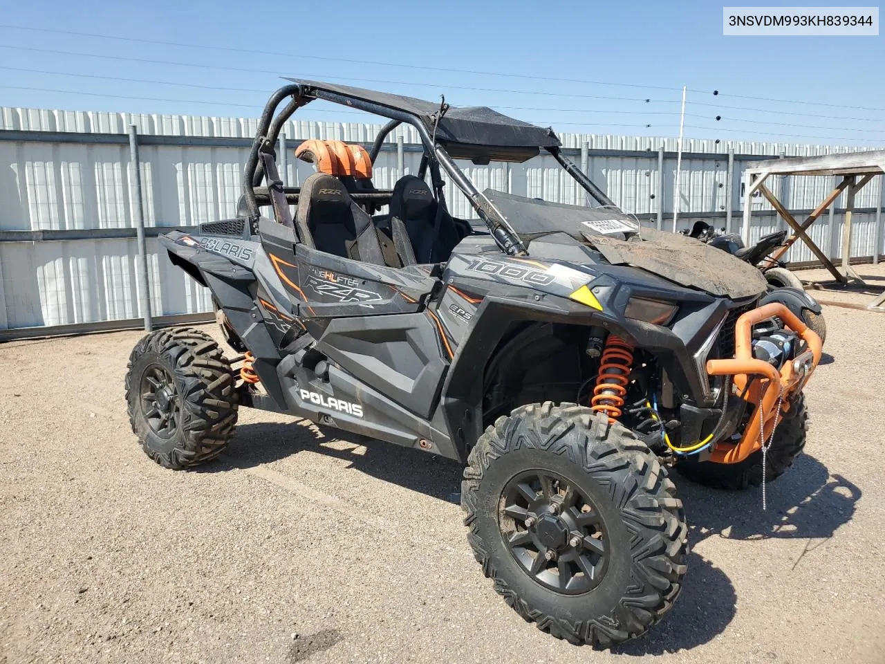 2019 Polaris Rzr Xp 1000 Eps High Lifter Edition VIN: 3NSVDM993KH839344 Lot: 75656024