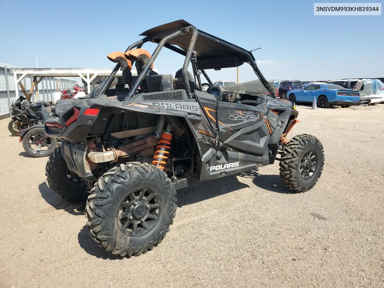 2019 Polaris Rzr Xp 1000 Eps High Lifter Edition VIN: 3NSVDM993KH839344 Lot: 75656024