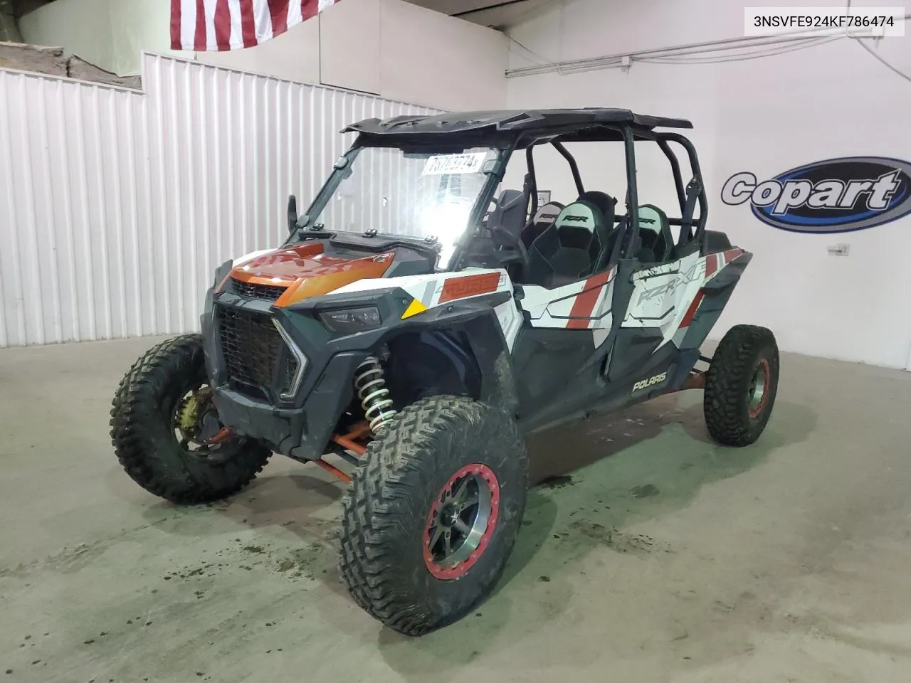 2019 Polaris Rzr Xp 4 Turbo Eps VIN: 3NSVFE924KF786474 Lot: 75763774