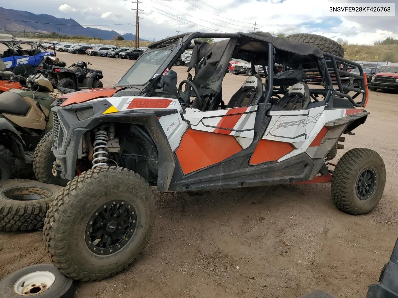 2019 Polaris Rzr Xp 4 Turbo Eps VIN: 3NSVFE928KF426768 Lot: 76340984