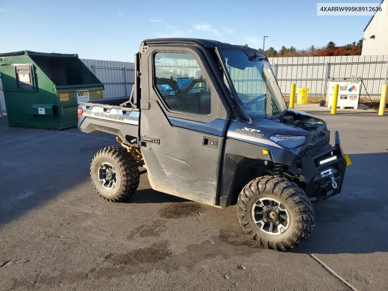 2019 Polaris Ranger Xp 1000 Eps Northstar Edition Ride Command VIN: 4XARRW995K8912636 Lot: 76957814