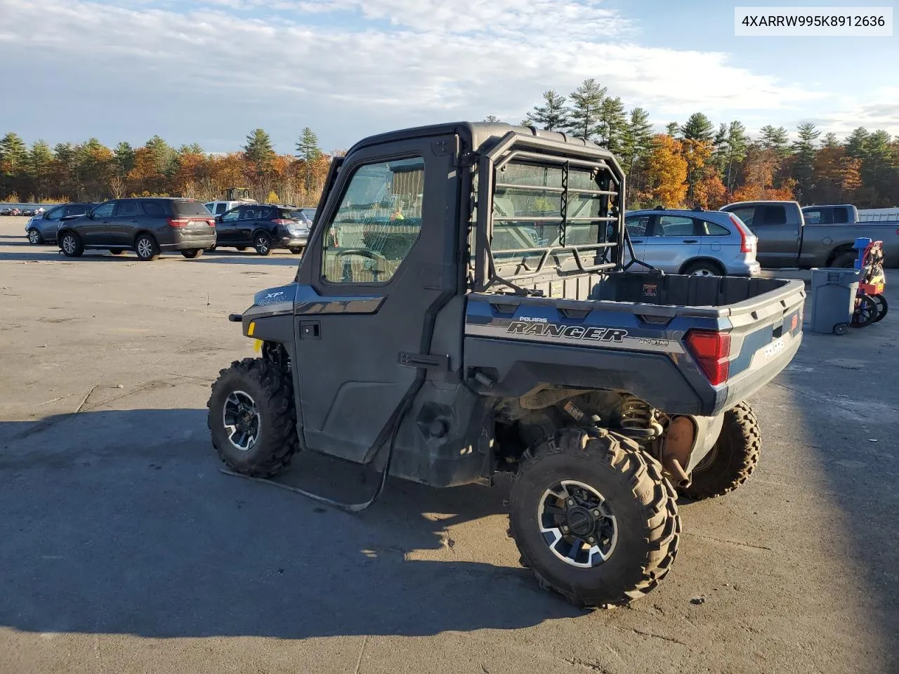 2019 Polaris Ranger Xp 1000 Eps Northstar Edition Ride Command VIN: 4XARRW995K8912636 Lot: 76957814