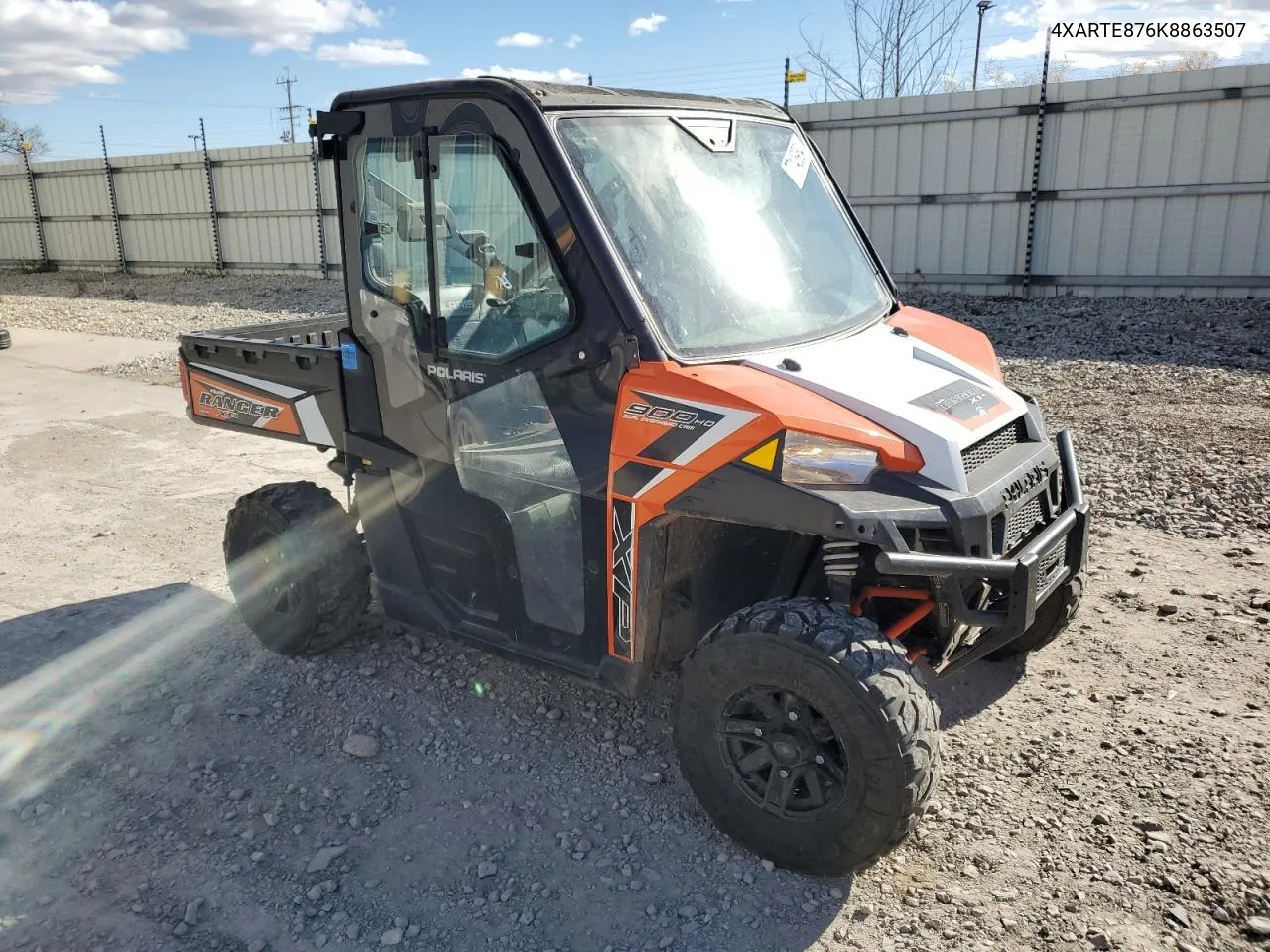 2019 Polaris Ranger Xp 900 Eps VIN: 4XARTE876K8863507 Lot: 77148964