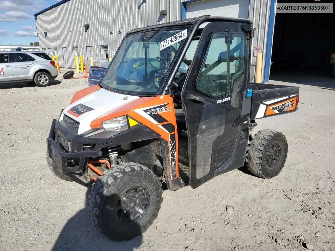 2019 Polaris Ranger Xp 900 Eps VIN: 4XARTE876K8863507 Lot: 77148964