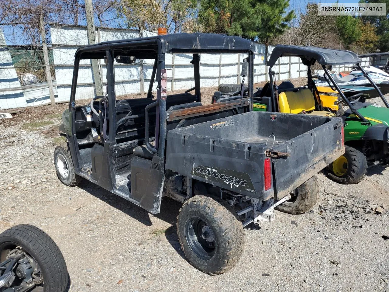 2019 Polaris Ranger Crew 570-4 VIN: 3NSRNA572KE749363 Lot: 77603164