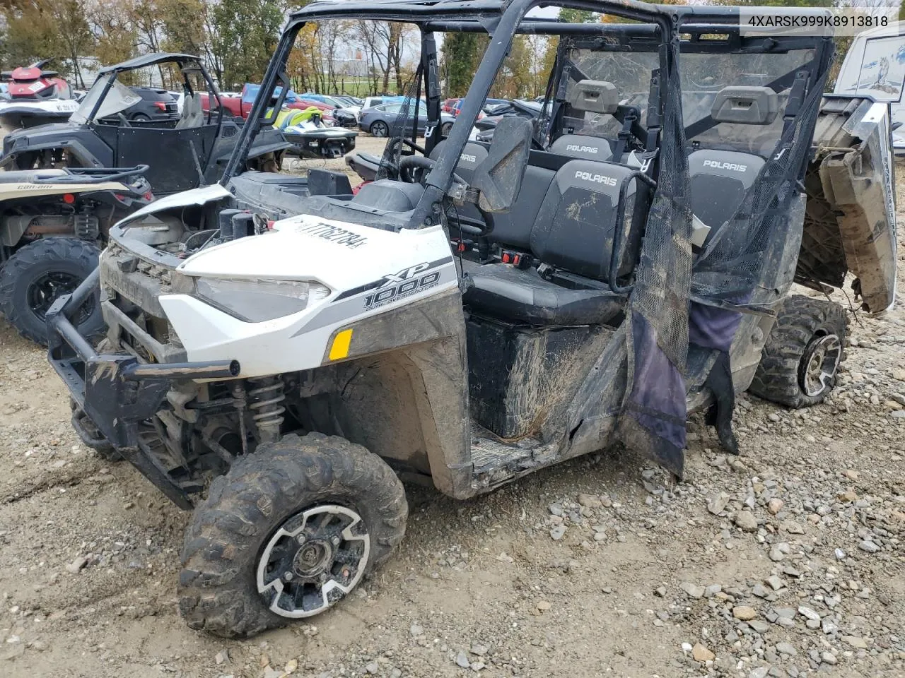 2019 Polaris Ranger Crew Xp 1000 Eps Ride Command VIN: 4XARSK999K8913818 Lot: 77762784