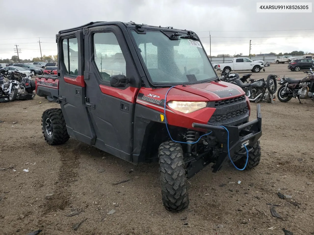 2019 Polaris Ranger Crew Xp 1000 Eps Northstar Edition VIN: 4XARSU991K8526305 Lot: 78100714