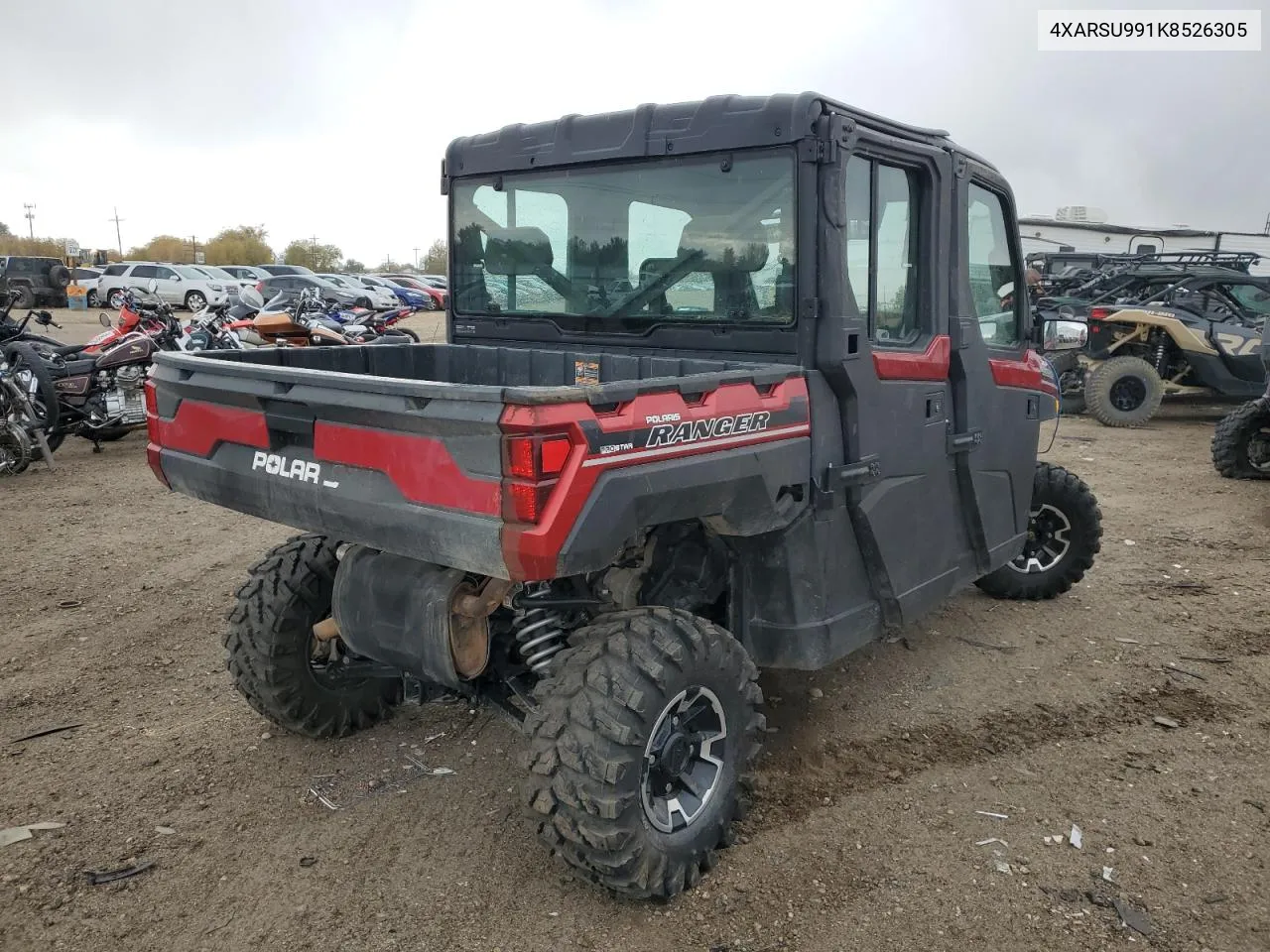 2019 Polaris Ranger Crew Xp 1000 Eps Northstar Edition VIN: 4XARSU991K8526305 Lot: 78100714