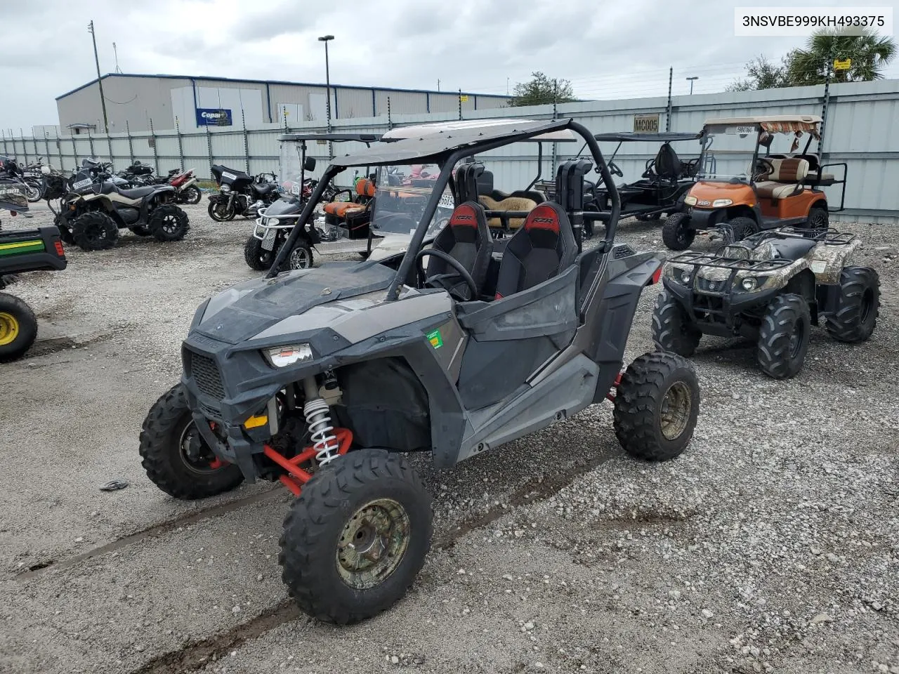 2019 Polaris Rzr S 1000 Eps VIN: 3NSVBE999KH493375 Lot: 78287974