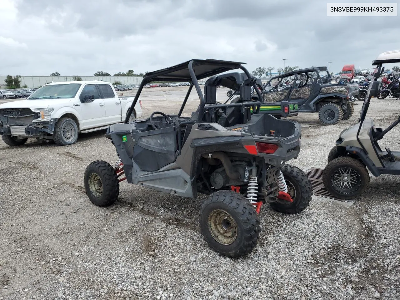 2019 Polaris Rzr S 1000 Eps VIN: 3NSVBE999KH493375 Lot: 78287974