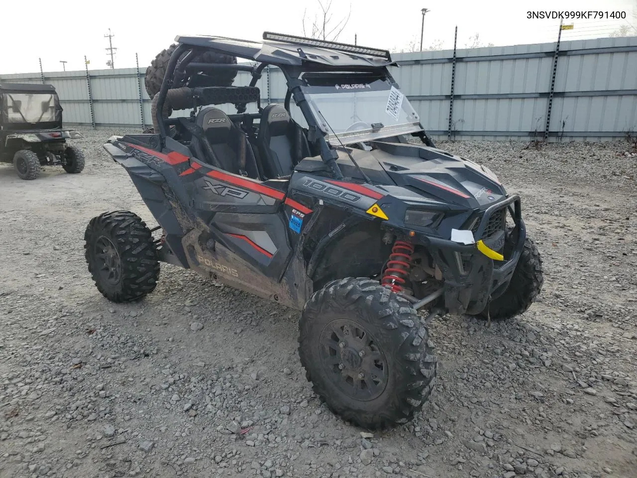 2019 Polaris Rzr Xp 1000 Ride Command VIN: 3NSVDK999KF791400 Lot: 78484844