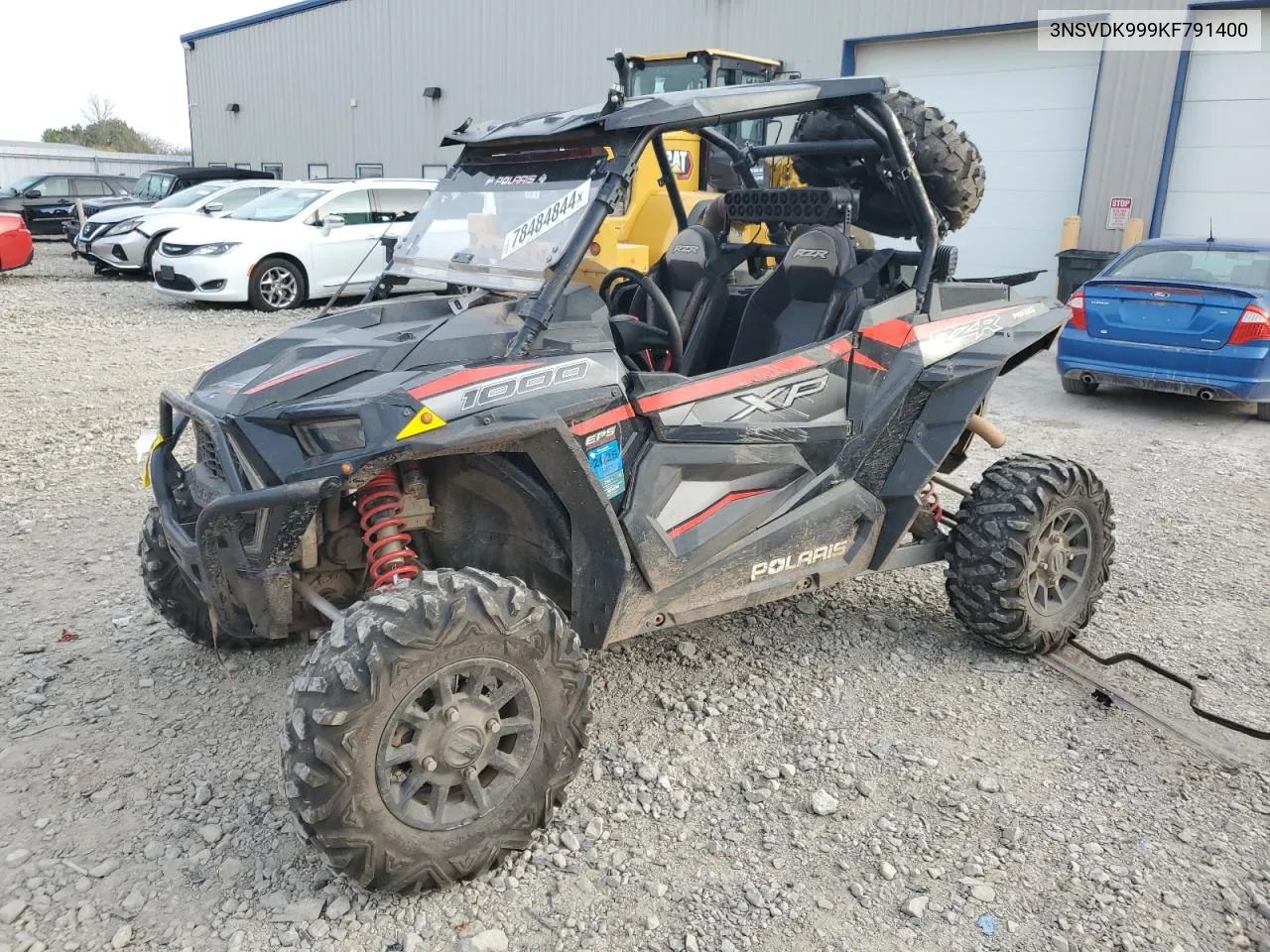 2019 Polaris Rzr Xp 1000 Ride Command VIN: 3NSVDK999KF791400 Lot: 78484844