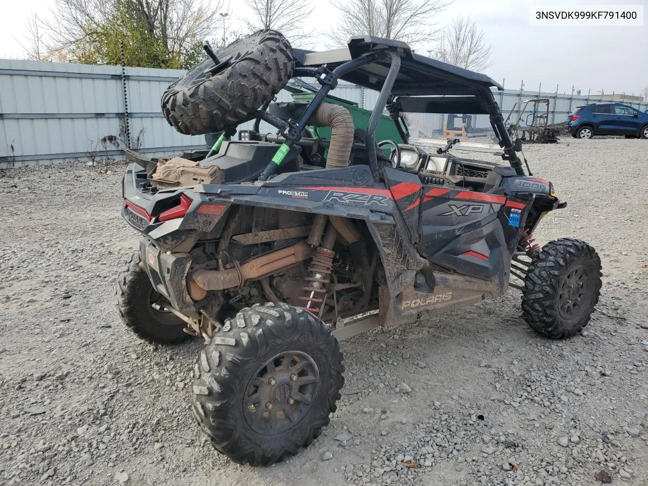 2019 Polaris Rzr Xp 1000 Ride Command VIN: 3NSVDK999KF791400 Lot: 78484844