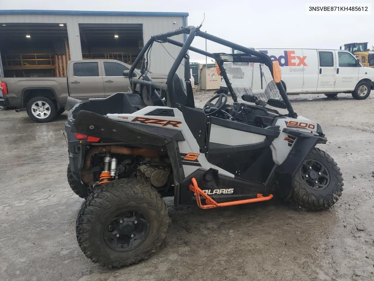 2019 Polaris Rzr S 900 Eps VIN: 3NSVBE871KH485612 Lot: 78489684