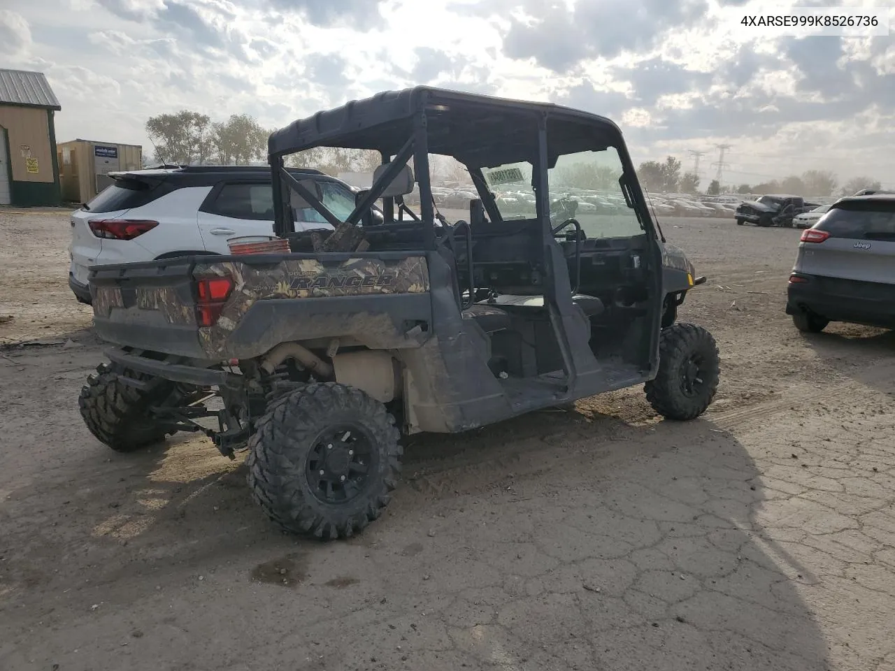 2019 Polaris Ranger Crew Xp 1000 Eps VIN: 4XARSE999K8526736 Lot: 78511884