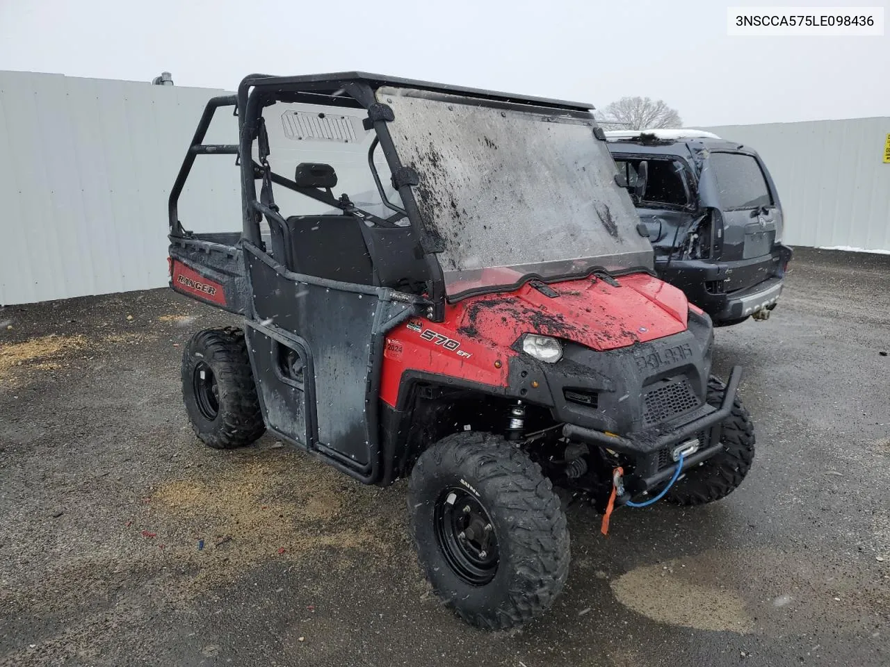 2020 Polaris Ranger 570 Full-Size VIN: 3NSCCA575LE098436 Lot: 49176494