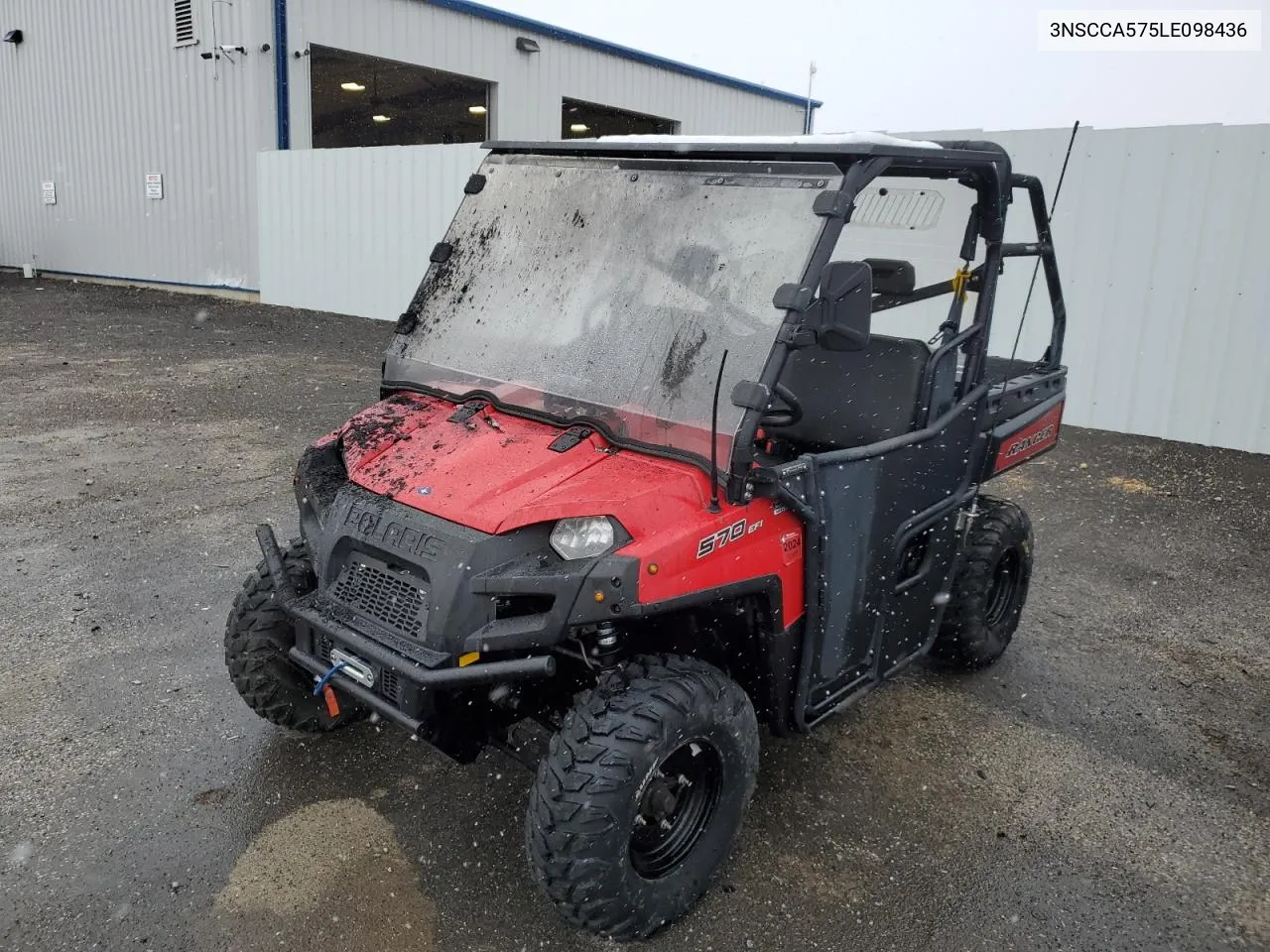 2020 Polaris Ranger 570 Full-Size VIN: 3NSCCA575LE098436 Lot: 49176494