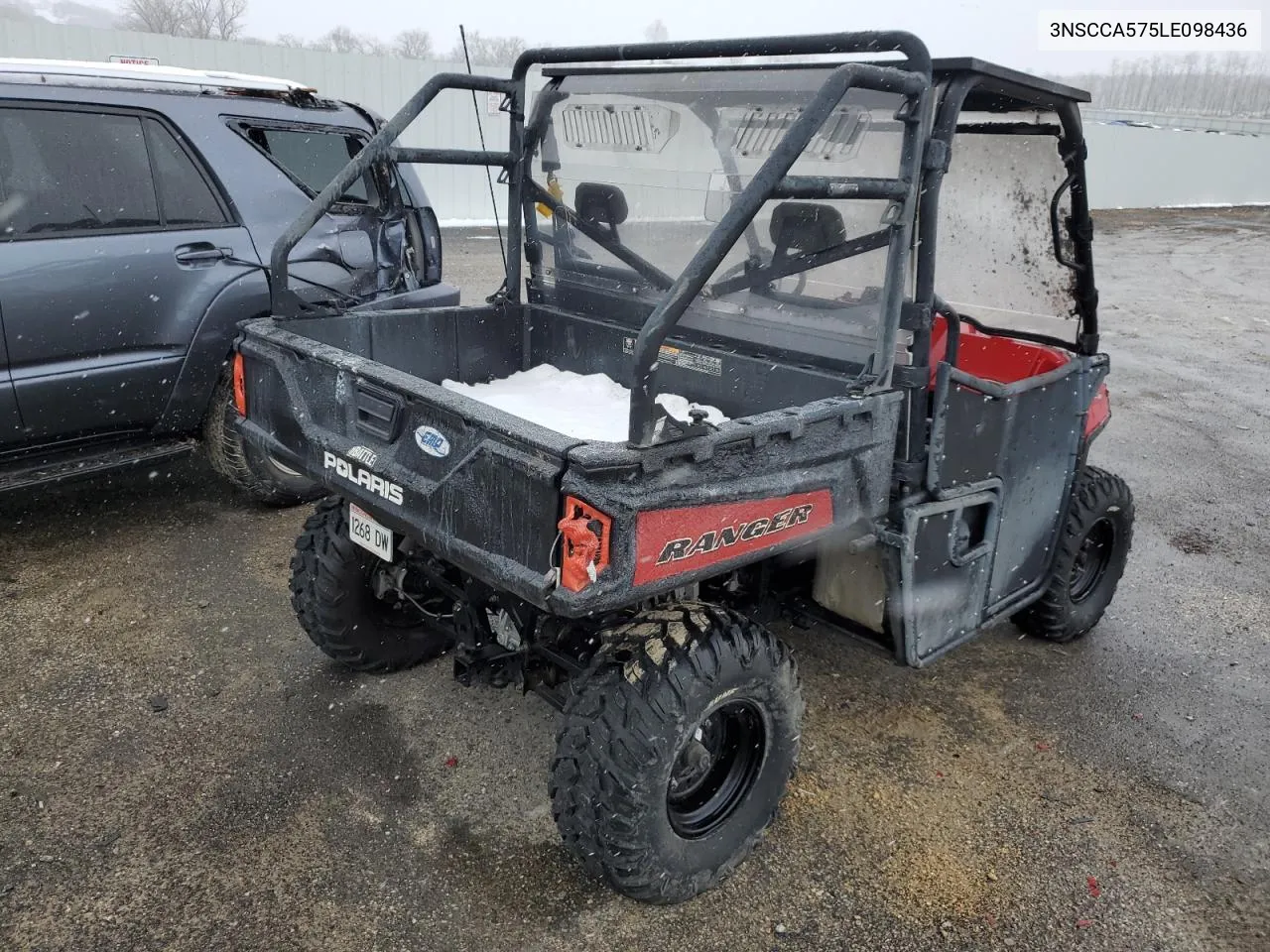 2020 Polaris Ranger 570 Full-Size VIN: 3NSCCA575LE098436 Lot: 49176494