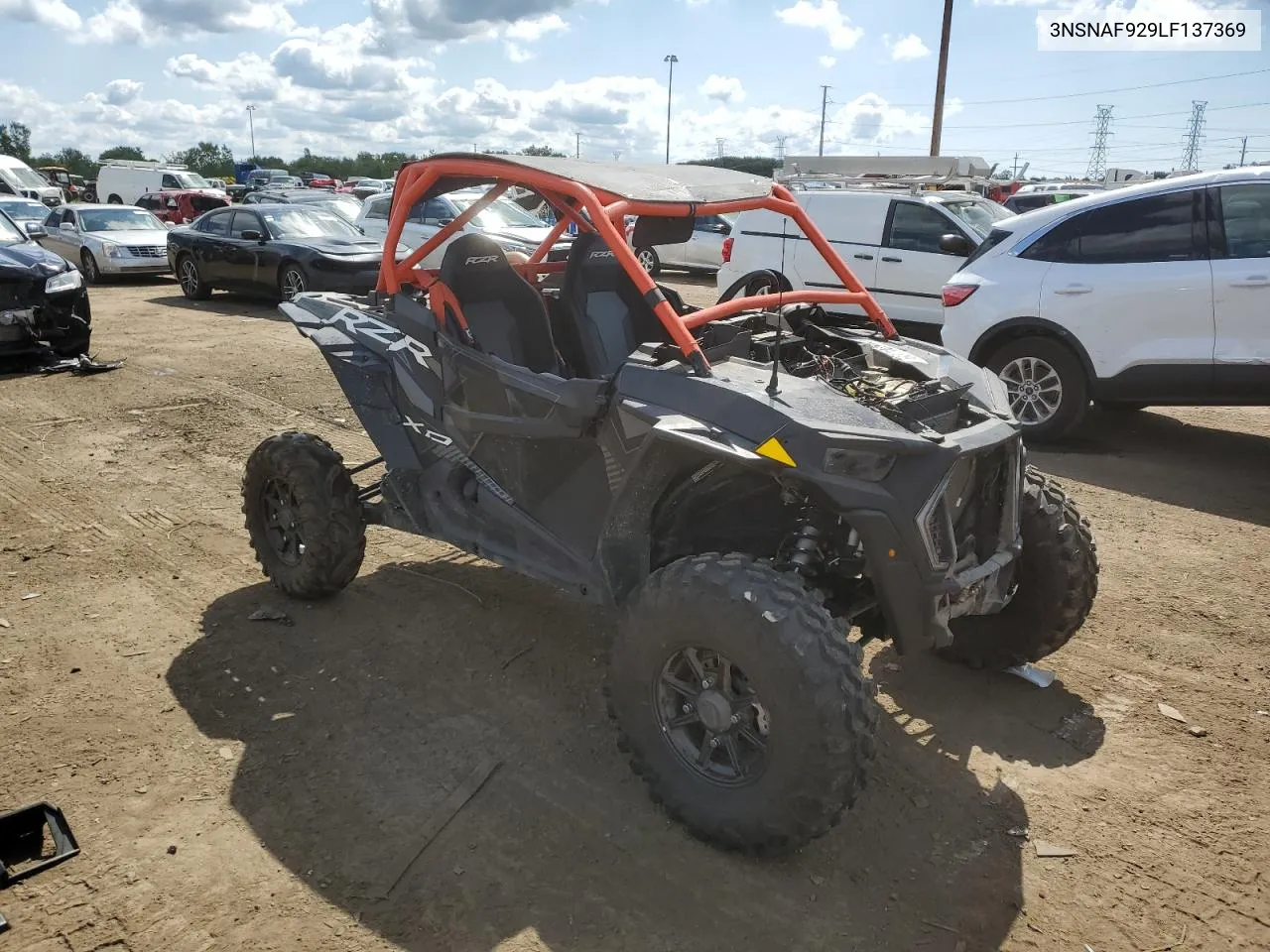 2020 Polaris Rzr Xp Turbo VIN: 3NSNAF929LF137369 Lot: 63745644