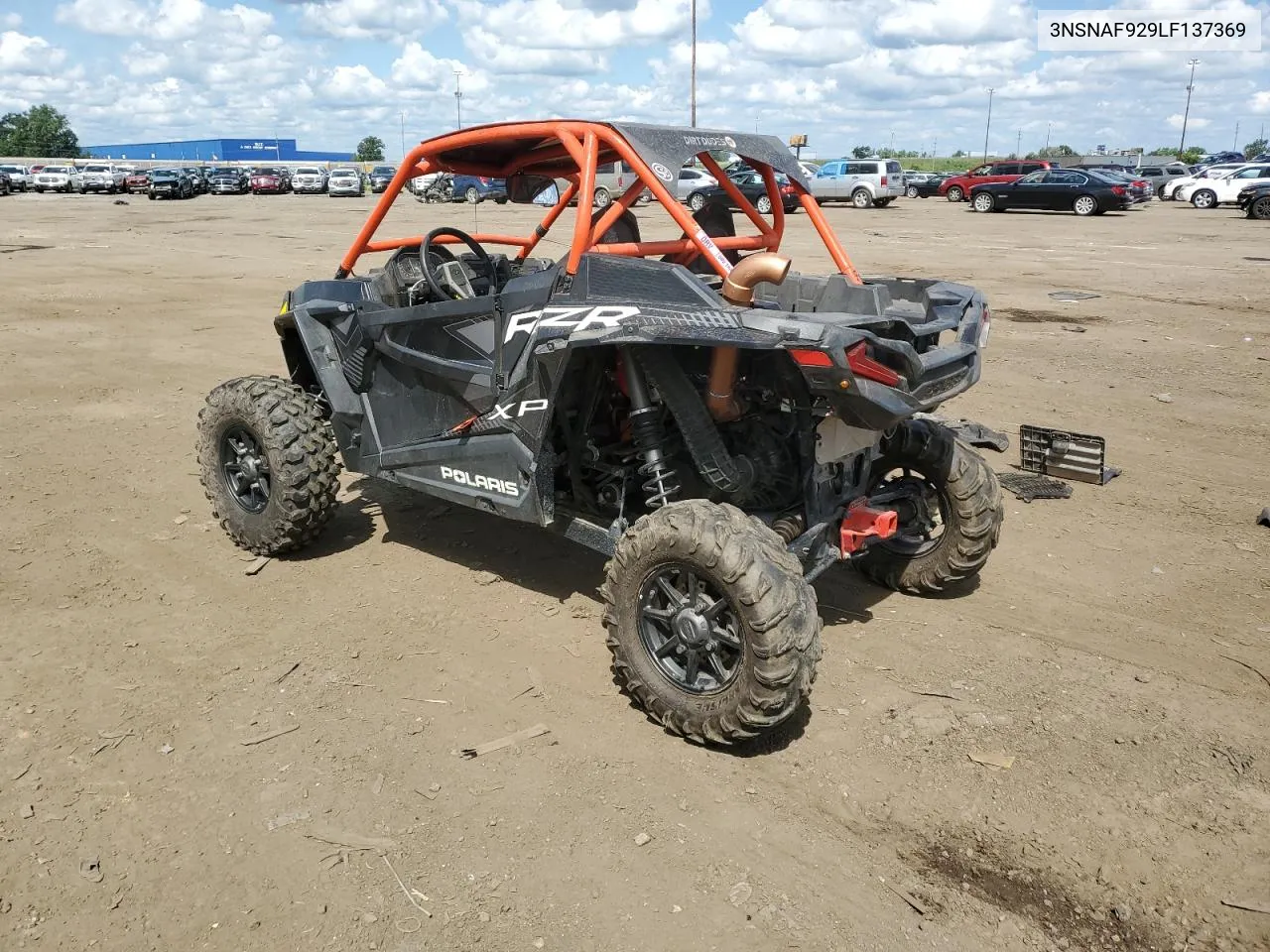 2020 Polaris Rzr Xp Turbo VIN: 3NSNAF929LF137369 Lot: 63745644