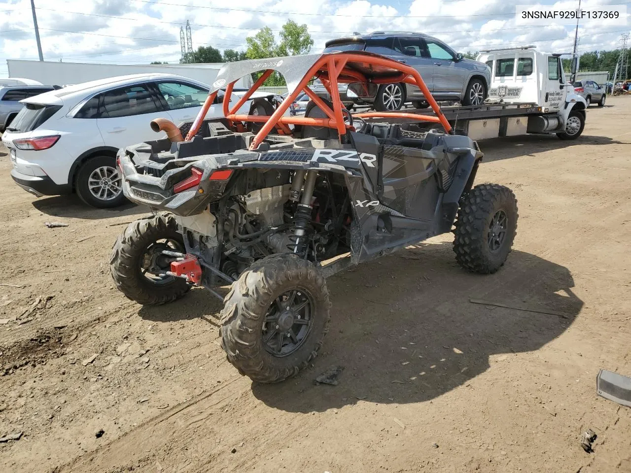 2020 Polaris Rzr Xp Turbo VIN: 3NSNAF929LF137369 Lot: 63745644