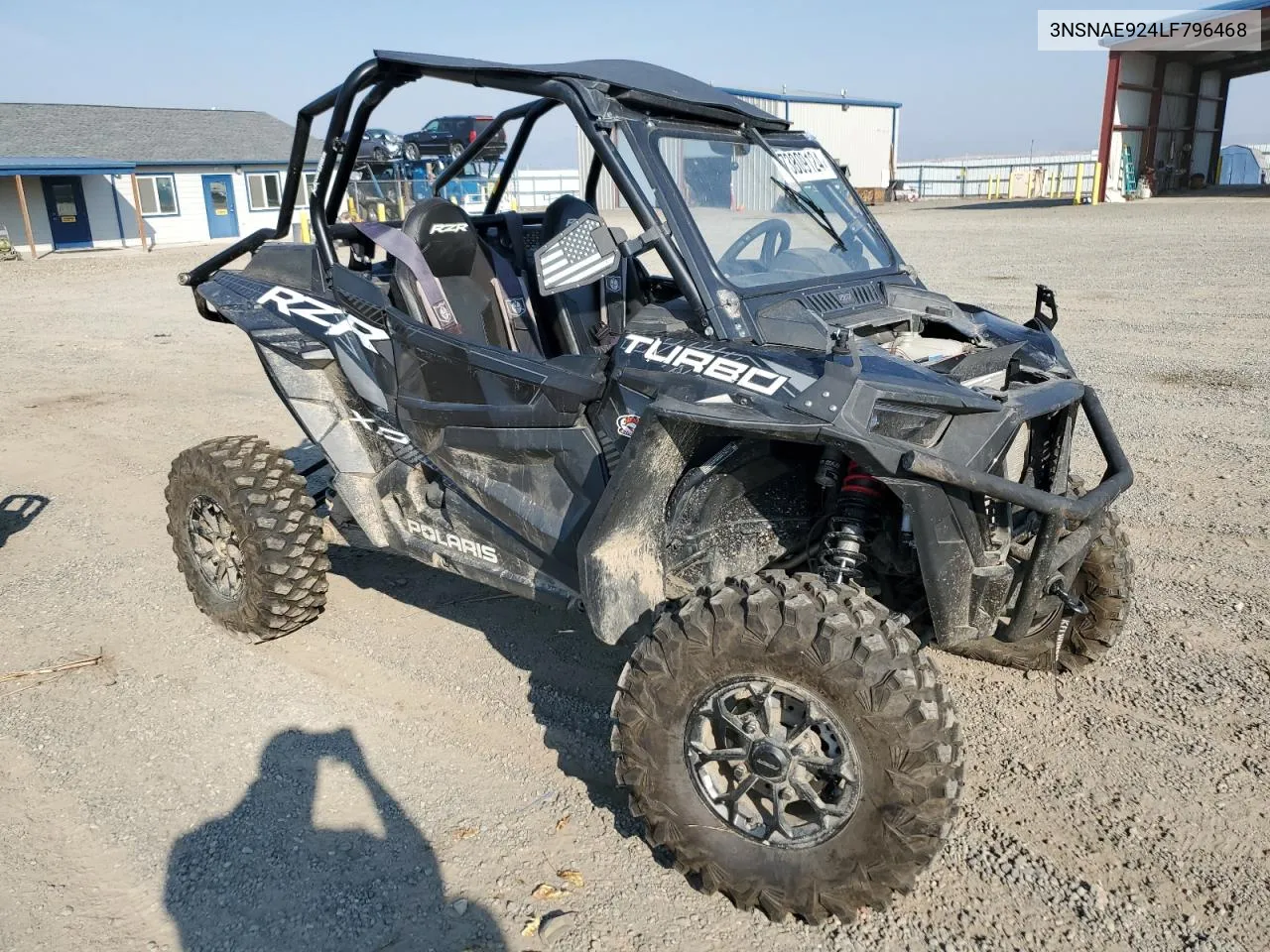 2020 Polaris Rzr Xp Turbo VIN: 3NSNAE924LF796468 Lot: 73809124