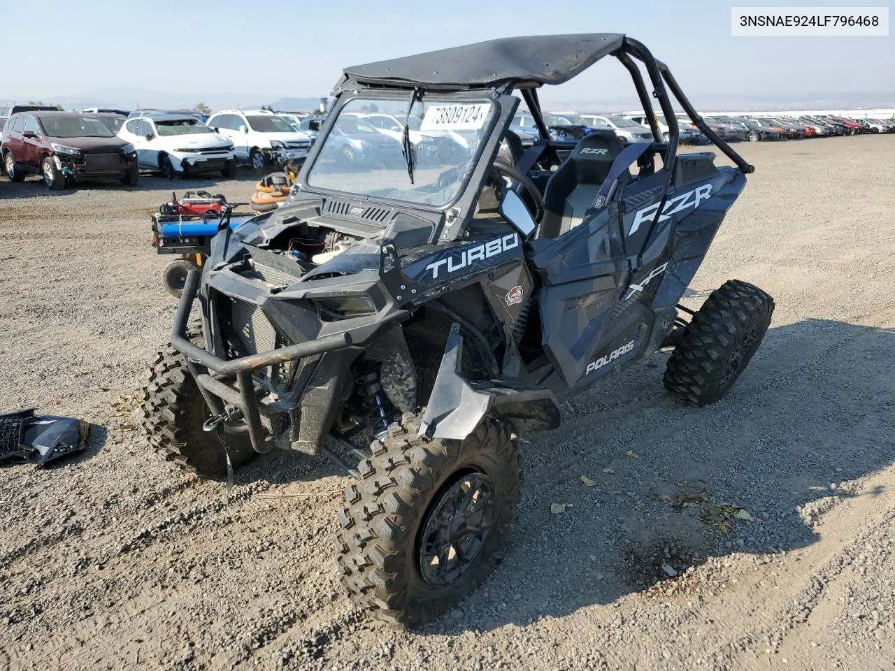 2020 Polaris Rzr Xp Turbo VIN: 3NSNAE924LF796468 Lot: 73809124