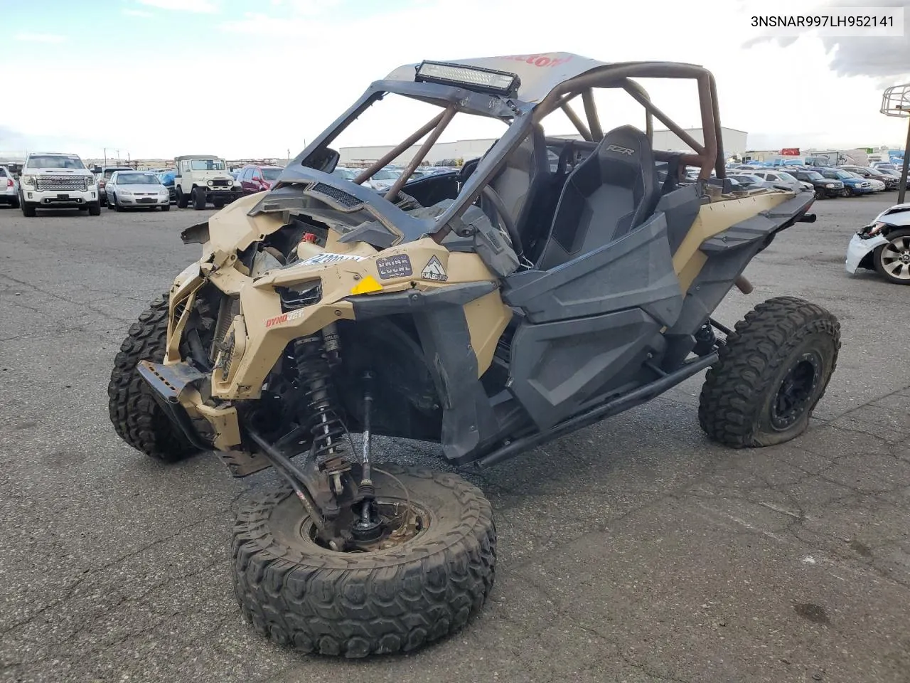 2020 Polaris Rzr Xp 1000 Trails And Rocks VIN: 3NSNAR997LH952141 Lot: 74392144