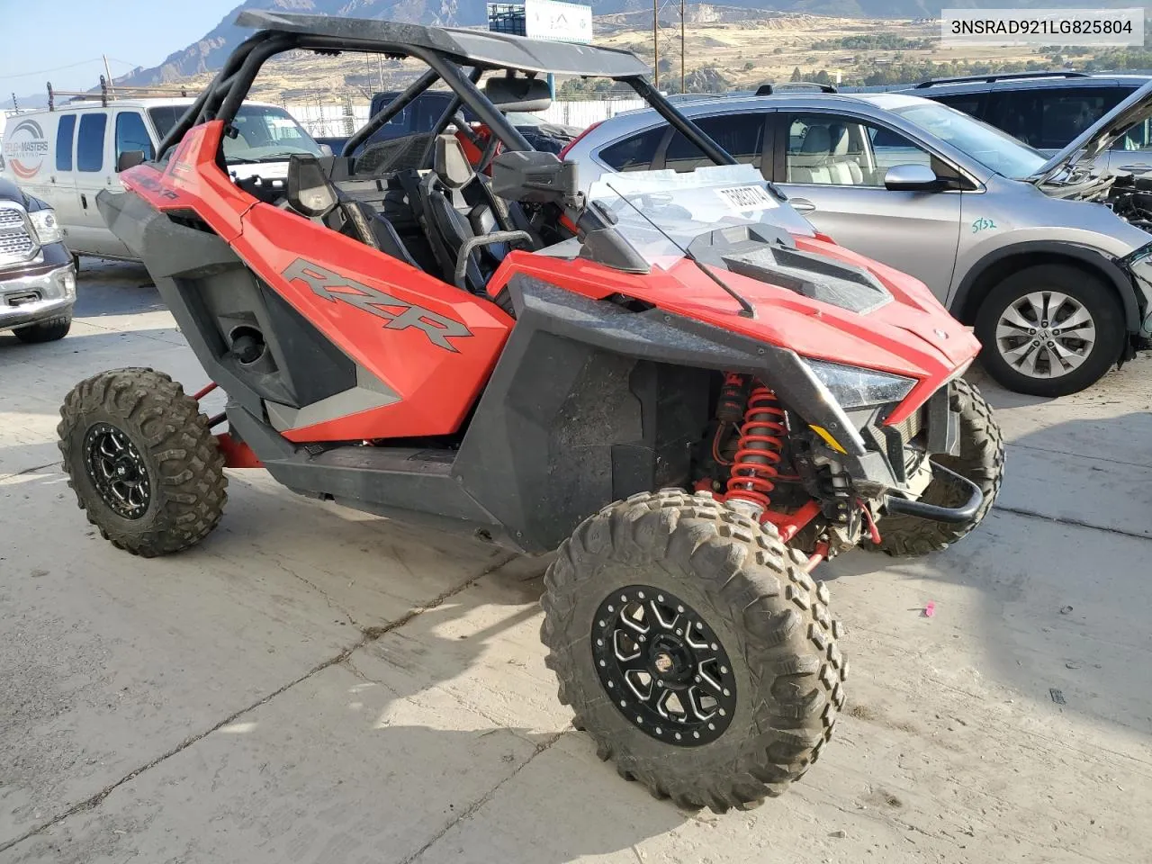 2020 Polaris Rzr Pro Xp Ultimate VIN: 3NSRAD921LG825804 Lot: 75893774