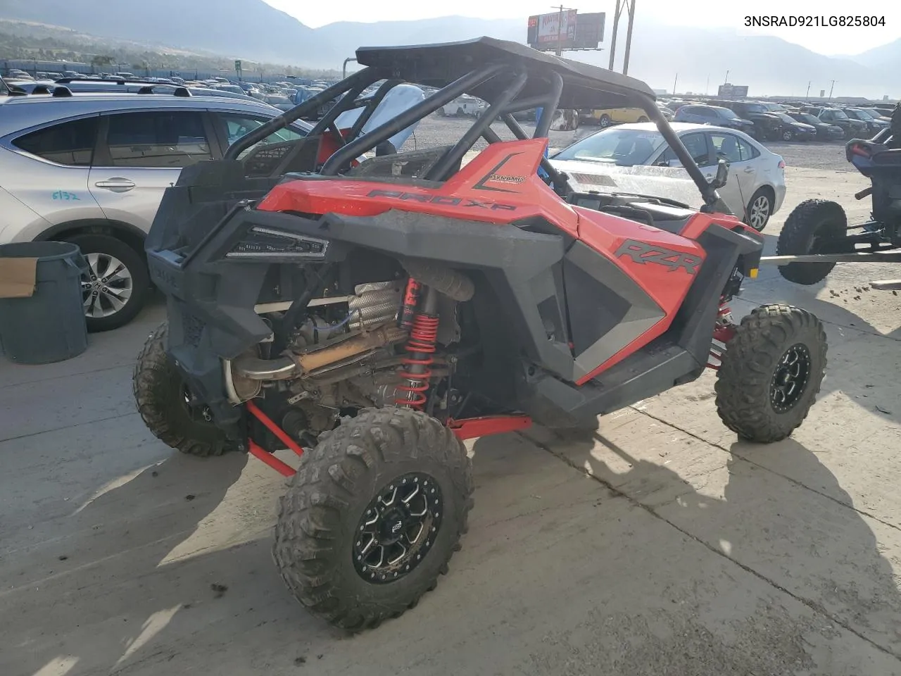 2020 Polaris Rzr Pro Xp Ultimate VIN: 3NSRAD921LG825804 Lot: 75893774