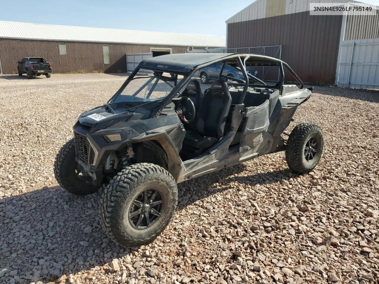 2020 Polaris Rzr Xp 4 Turbo VIN: 3NSN4E926LF795149 Lot: 76015214