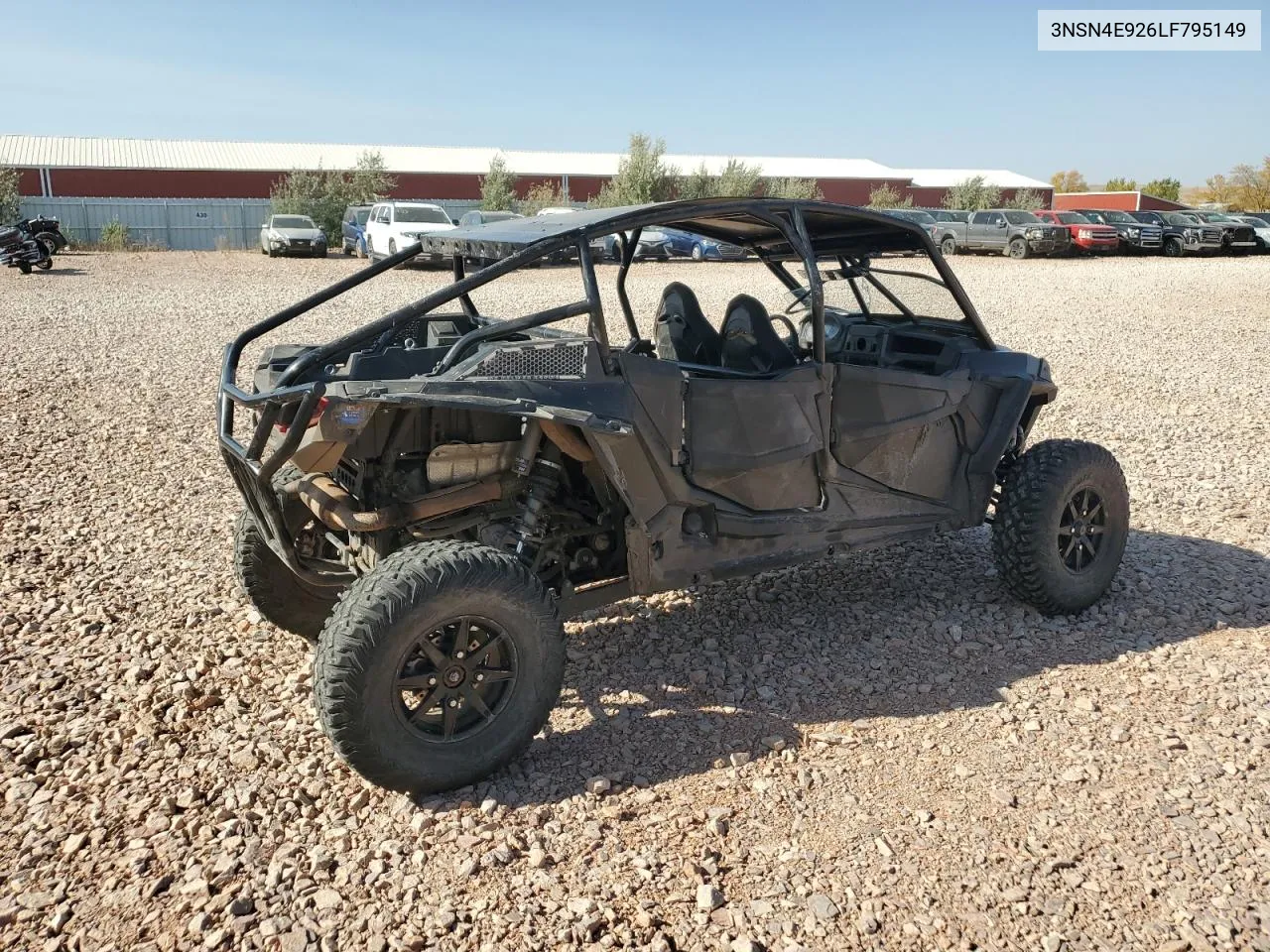 2020 Polaris Rzr Xp 4 Turbo VIN: 3NSN4E926LF795149 Lot: 76015214