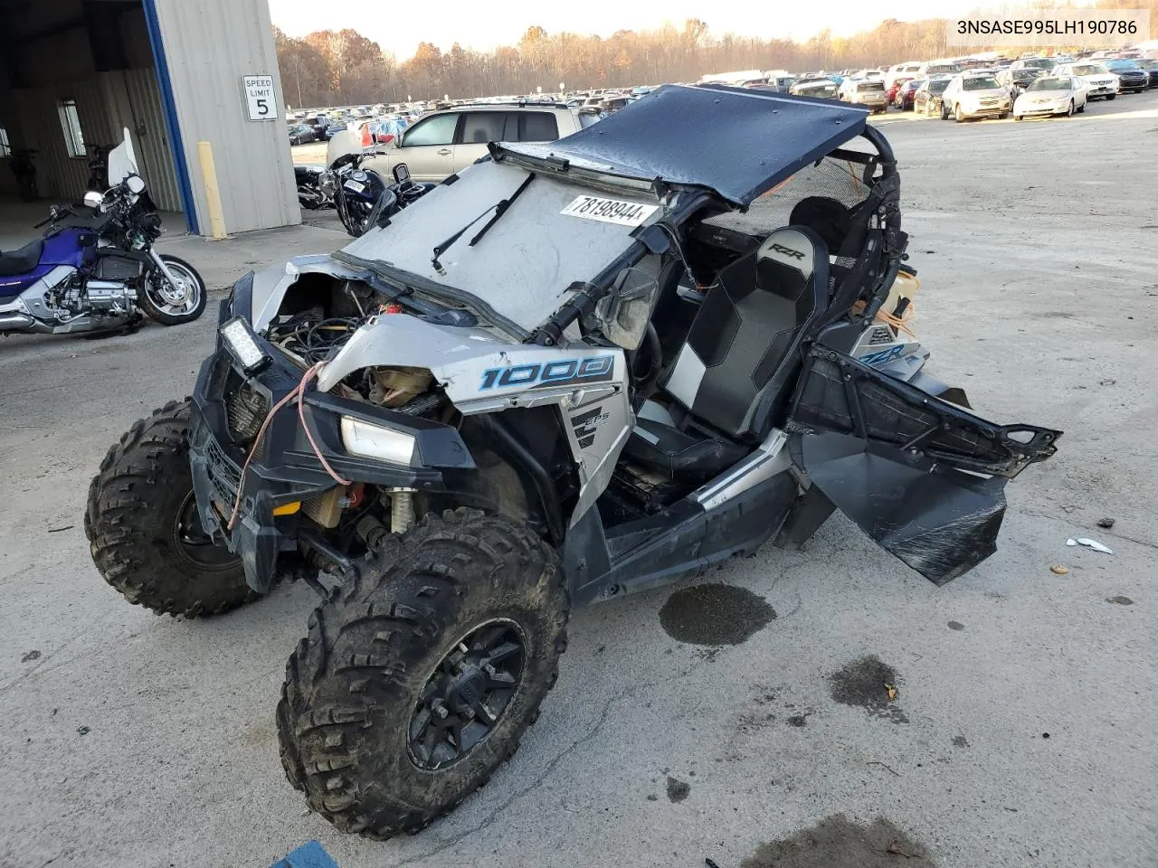 2020 Polaris Rzr S 1000 Premium VIN: 3NSASE995LH190786 Lot: 78198944