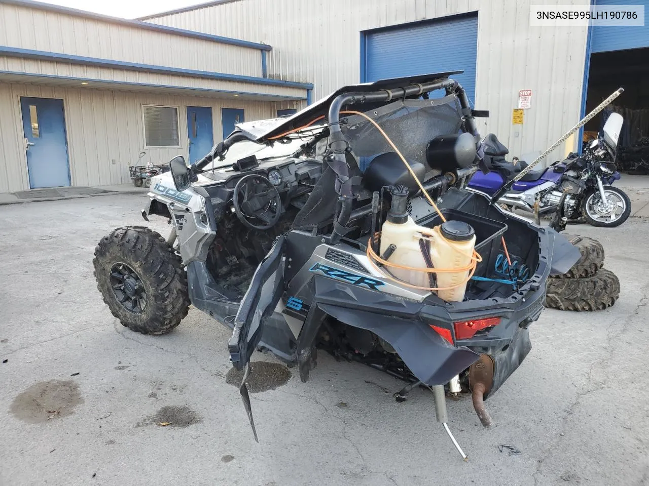 2020 Polaris Rzr S 1000 Premium VIN: 3NSASE995LH190786 Lot: 78198944