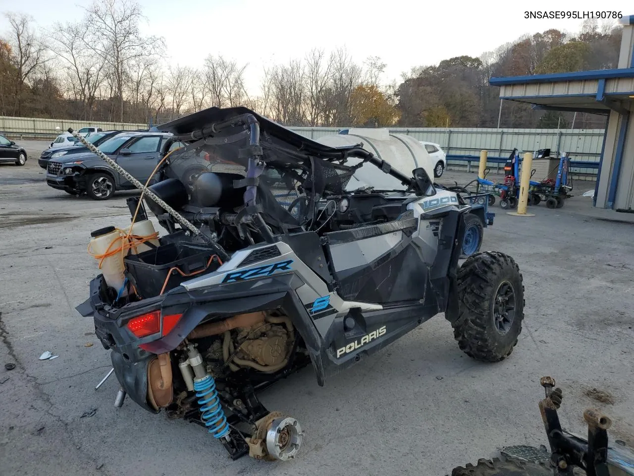 2020 Polaris Rzr S 1000 Premium VIN: 3NSASE995LH190786 Lot: 78198944