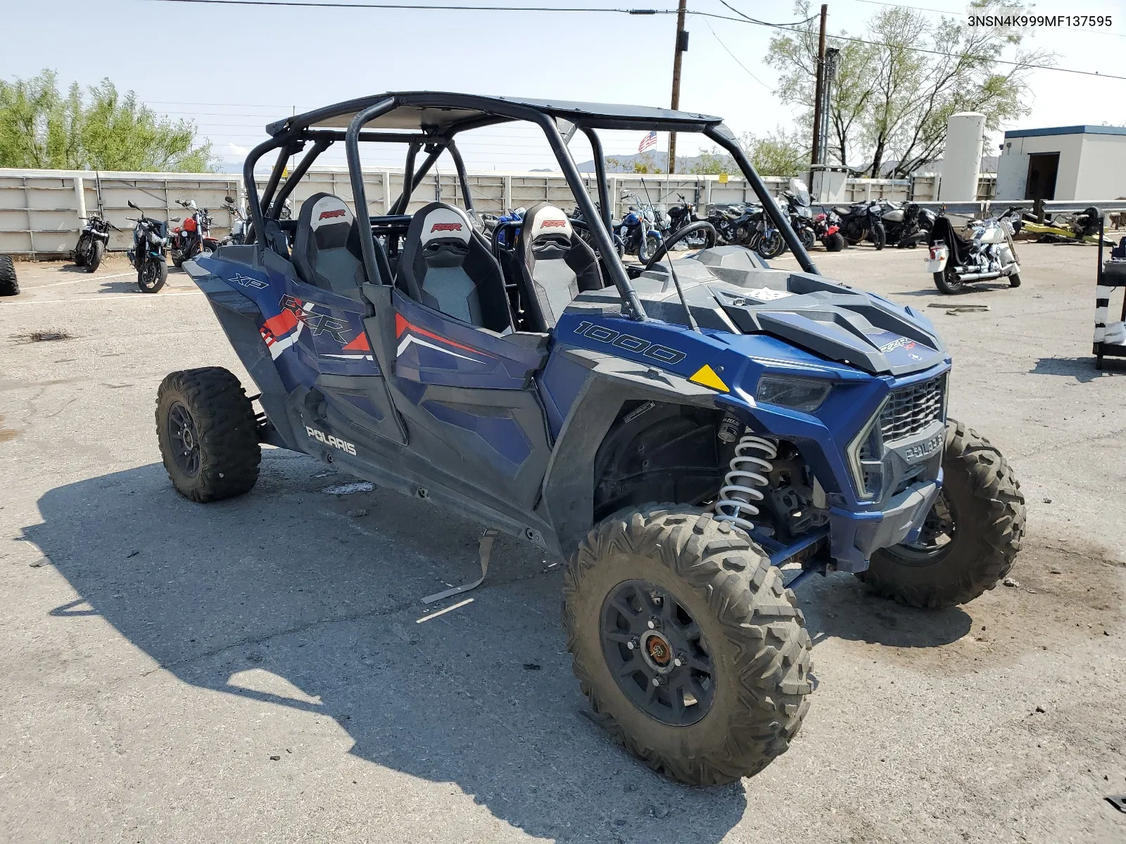 2021 Polaris Rzr Xp 4 1000 Premium VIN: 3NSN4K999MF137595 Lot: 64176124