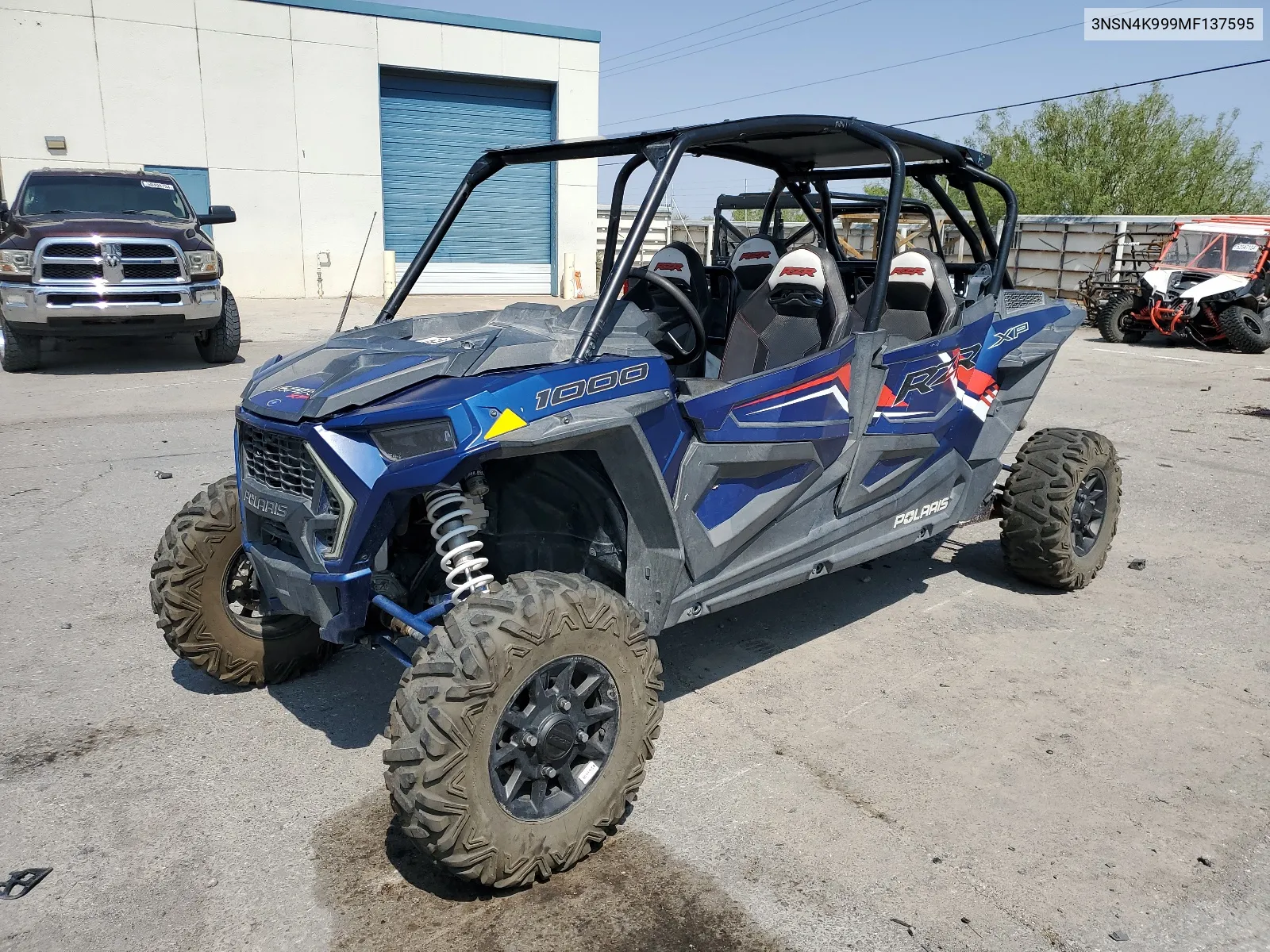 2021 Polaris Rzr Xp 4 1000 Premium VIN: 3NSN4K999MF137595 Lot: 64176124