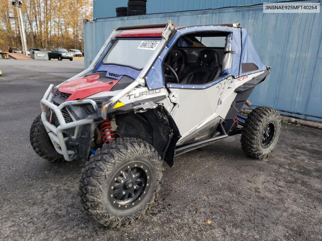 2021 Polaris Rzr Xp Turbo VIN: 3NSNAE925MF140264 Lot: 72768674