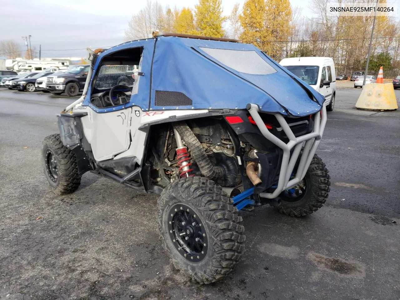 2021 Polaris Rzr Xp Turbo VIN: 3NSNAE925MF140264 Lot: 72768674