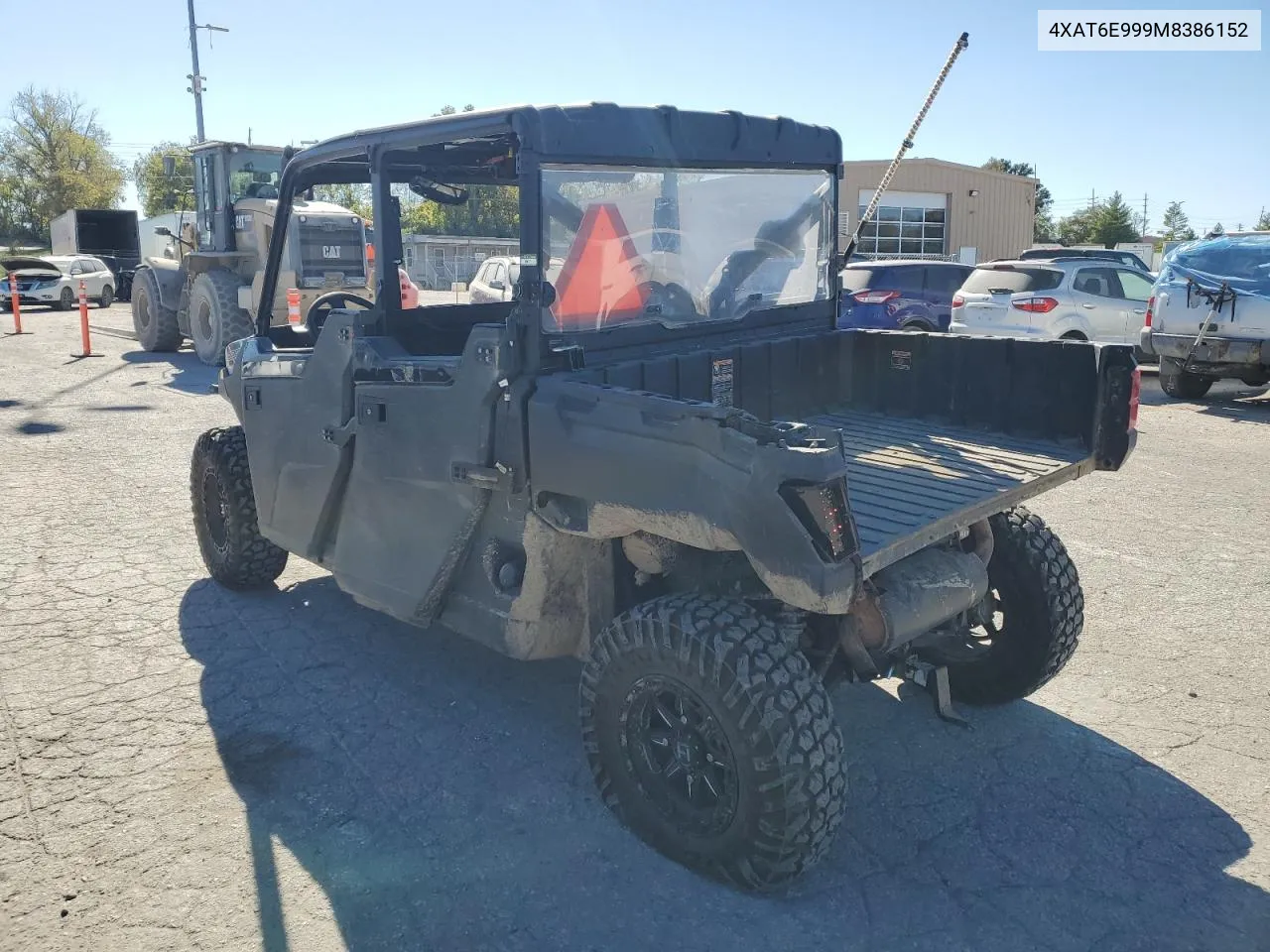 2021 Polaris Ranger Crew 1000 Premium VIN: 4XAT6E999M8386152 Lot: 74280044