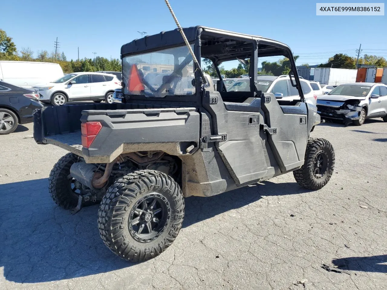 2021 Polaris Ranger Crew 1000 Premium VIN: 4XAT6E999M8386152 Lot: 74280044