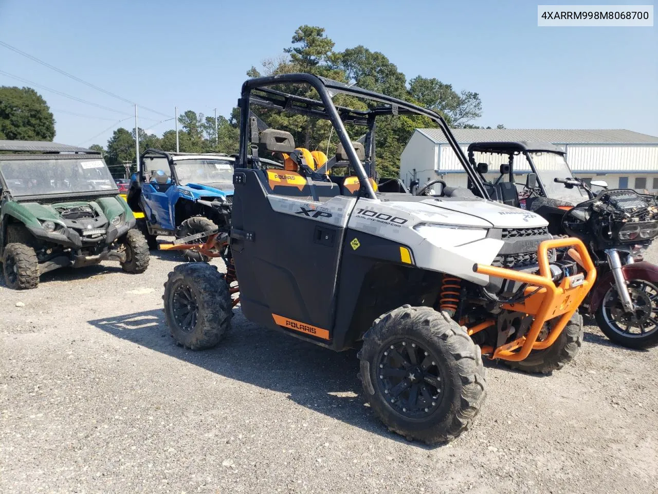 2021 Polaris Ranger Xp 1000 High Lifter Edition VIN: 4XARRM998M8068700 Lot: 74953544