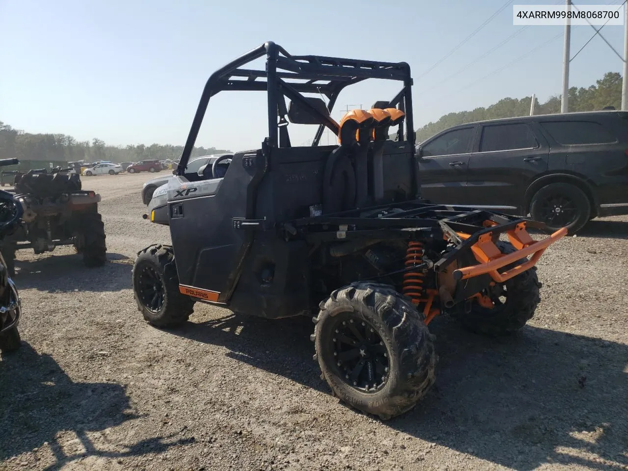 2021 Polaris Ranger Xp 1000 High Lifter Edition VIN: 4XARRM998M8068700 Lot: 74953544