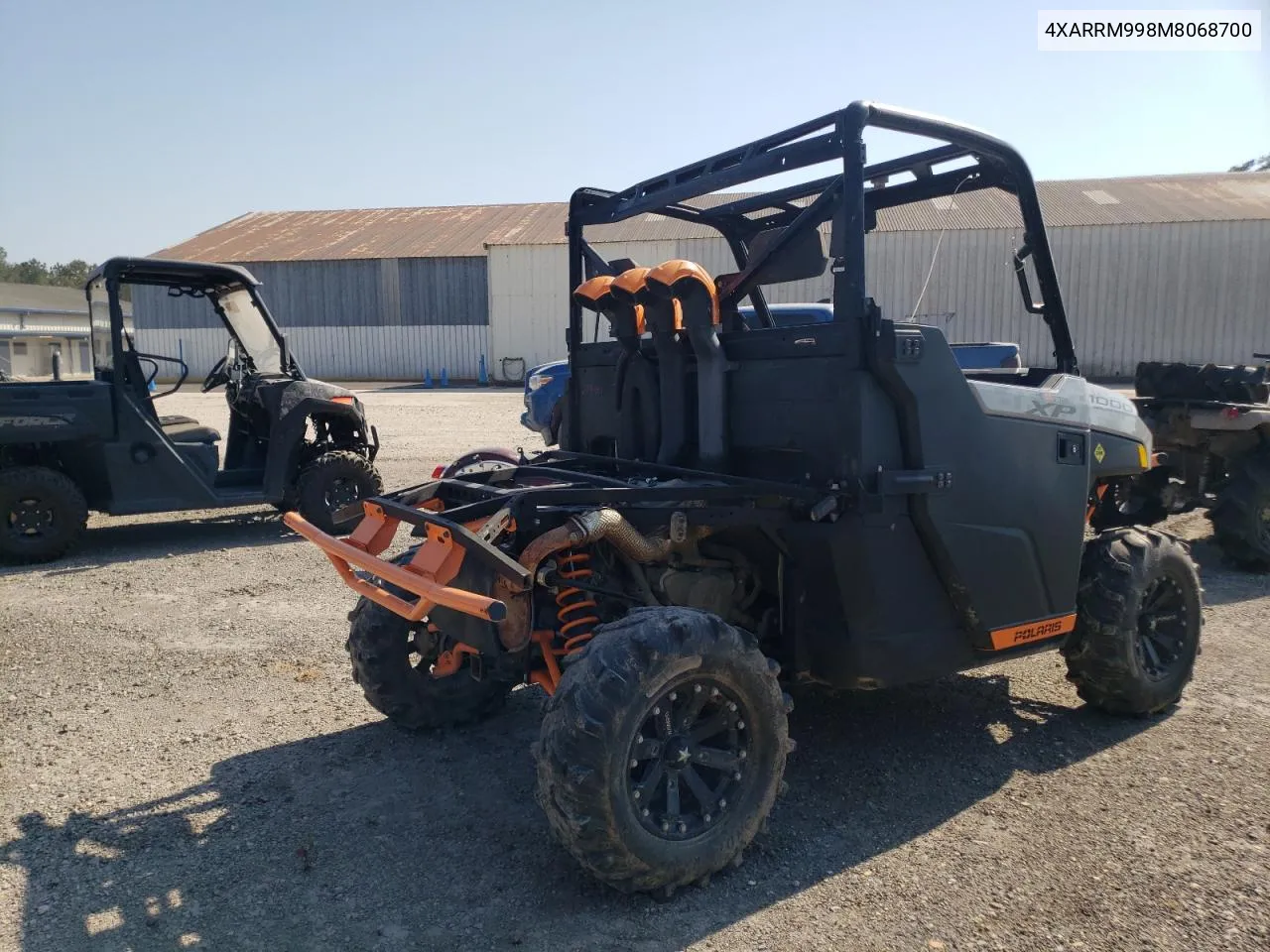 2021 Polaris Ranger Xp 1000 High Lifter Edition VIN: 4XARRM998M8068700 Lot: 74953544