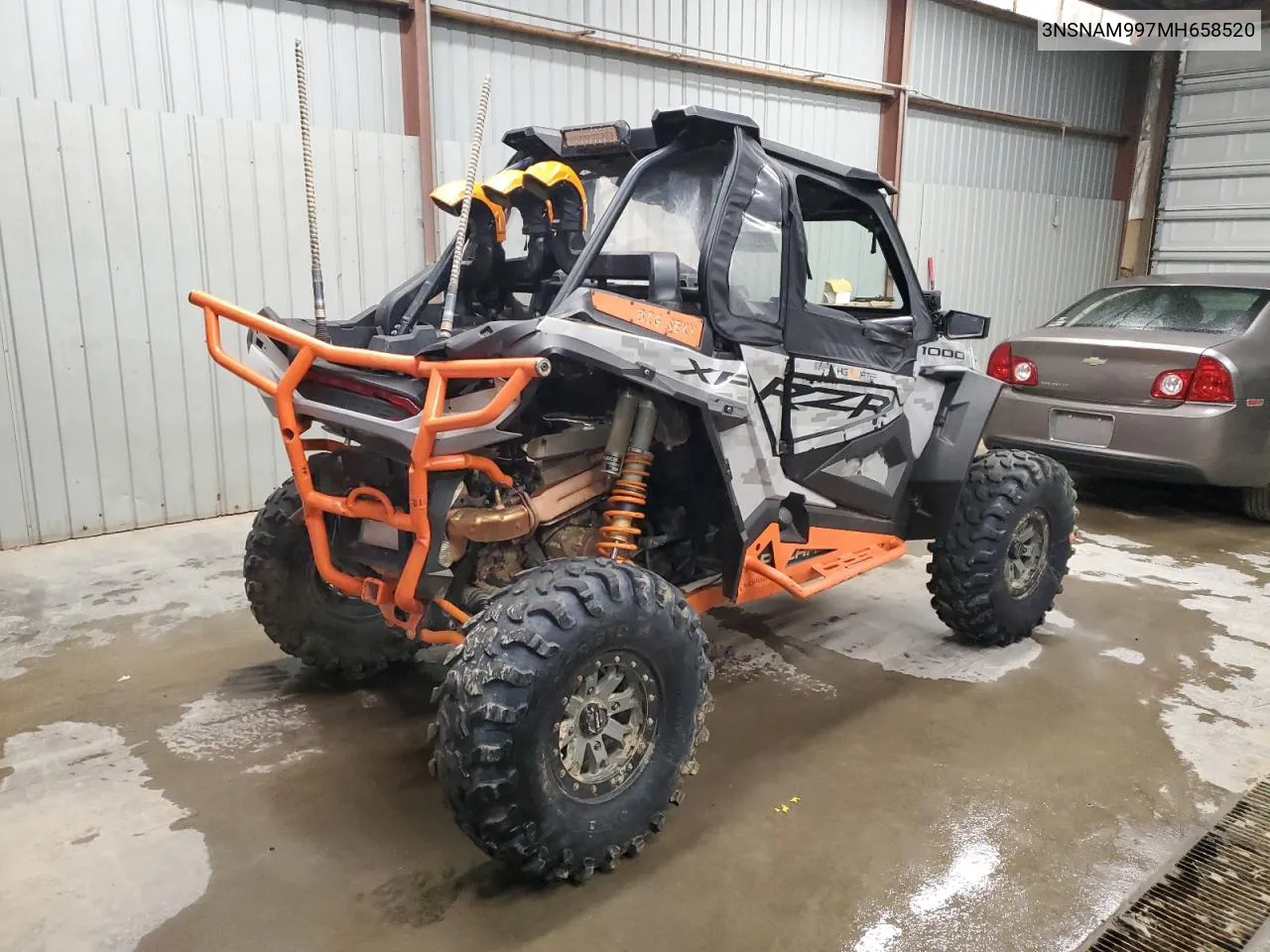 2021 Polaris Rzr Xp 1000 High Lifter Edition VIN: 3NSNAM997MH658520 Lot: 75911804