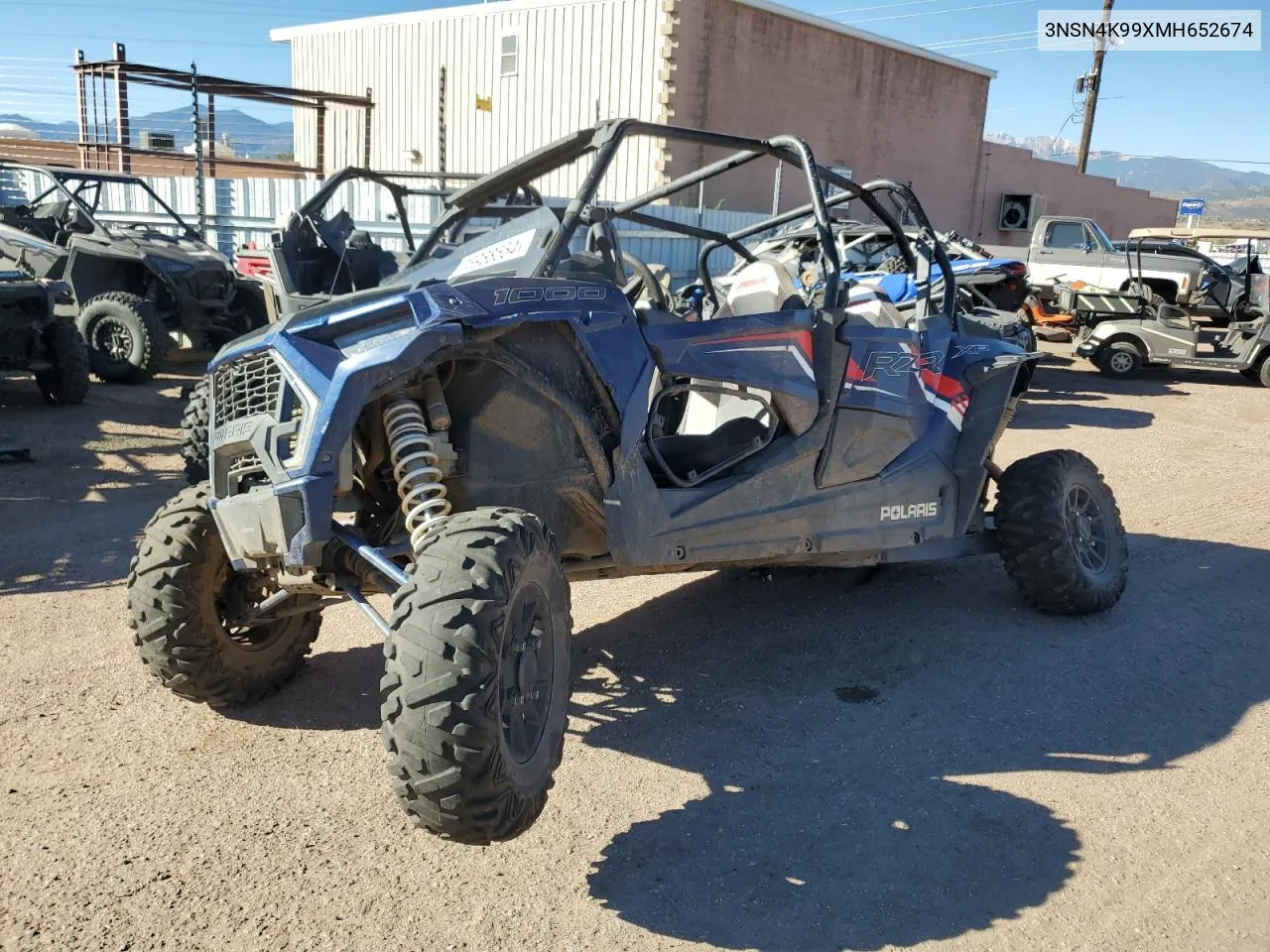 2021 Polaris Rzr Xp 4 1000 Premium VIN: 3NSN4K99XMH652674 Lot: 76968554